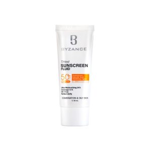 BYZANCE Tinted Sunscreen Fluid SPF 50 - Image 2